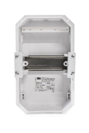 Корпус пластиковый ЩРВ-П- 4 IP41 белый KREPTA 3 ИЭК