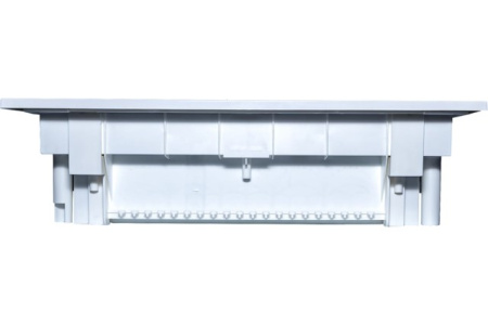 U36FPW, Щит встраиваемый, 3 ряда, 36+6 мод., белая дверца, IP40