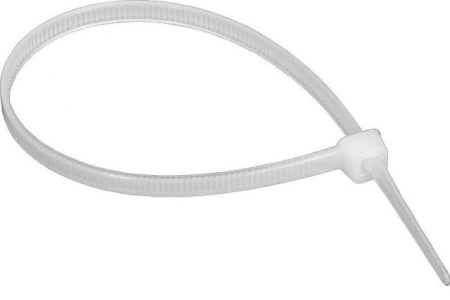 Хомут нейлоновый GNC-90-750-W, 9,0x750мм, 100 шт, Белый, 1/25