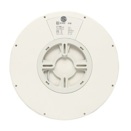 Умный потолочный светильник 230 мм 18W EKF Connect
