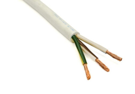 Провод ПВС-ТS 3*6,0 белый