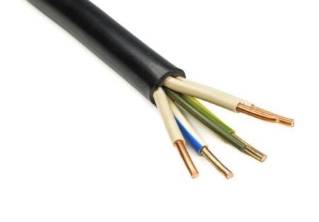 Кабель ВВГнг(А)-LS 5х10.0 - 0,66 (ТУ ВY) черн