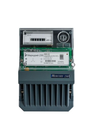 Счетчик электроэнергии Меркурий 230 AM-02 фото в интернет-магазине БелЭлектрикМонтаж