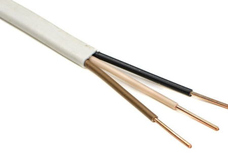 ПБВВ-3*1,5 бел провод ПБВВ-3*1,5 бел провод