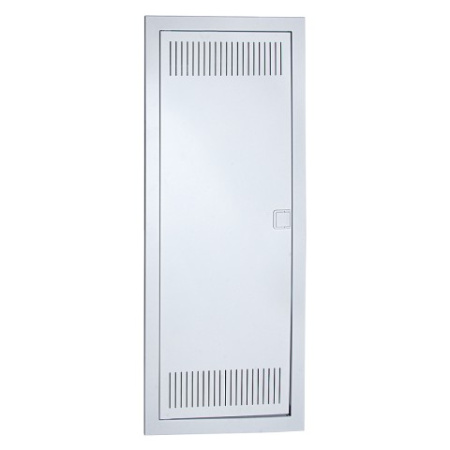 U60ES IT, Щит встраиваемый мультимедийный, 5 рядов, металл. дверца со слотами для охлаждения, IP30