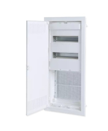 U48, Щит встраиваемый комбинированный 4/2 с металл. дверцей, IP30