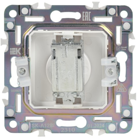 SKANDY Розетка TV оконечная SK-A12Bl черный IEK