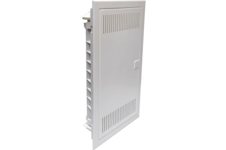 U36ES IT, Щит встраиваемый мультимедийный, 3 ряда, металл. дверца со слотами для охлаждения, IP30 фото в интернет-магазине БелЭлектрикМонтаж