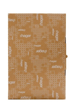 Щит cкрытой установки 36 мест, винтовые клеммы, (507х318х72), IP-40 // Hager - Golf (Белая дверь) фото в интернет-магазине БелЭлектрикМонтаж