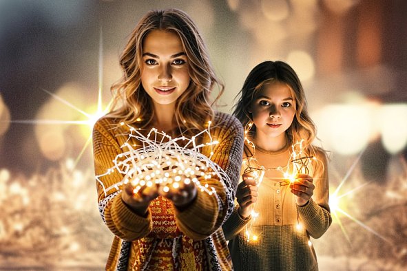 Новогодние гирлянды от компании БелЭлектрикМонтаж: создайте свою неповторимую атмосферу праздника!