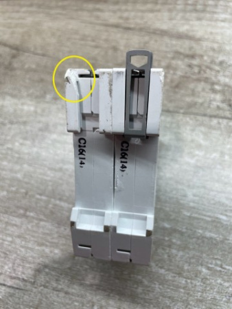2P 16A TX3 , тип С 10kA 2M Авт. выкл. Уценка.