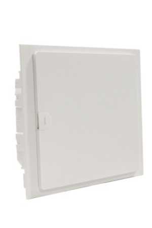 Щит скрытой установки 36 мест, винтовые клеммы, (382х426х72), IP 40 // Hager - Golf (Белая дверь)