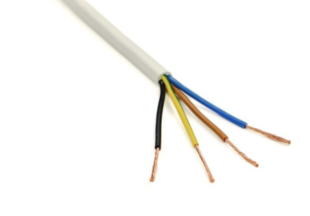 Провод ПВС-Т 4*0,75 белый Провод ПВС-Т 4*0,75 белый