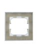 BRITE Рамка 1-местная IP44 РУ-1-БрА-44 алюминий IEK