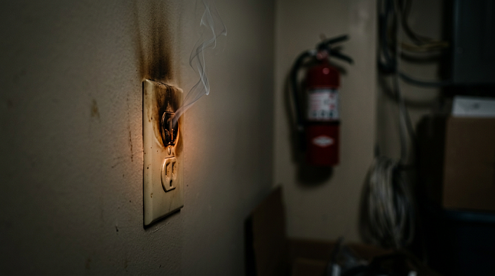 5 случаев возгораний неисправной электропроводки: как их избежать