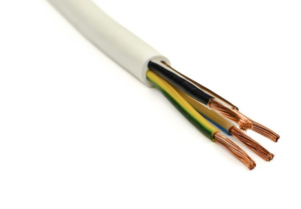 Провод ПВС 4*4,0 белый