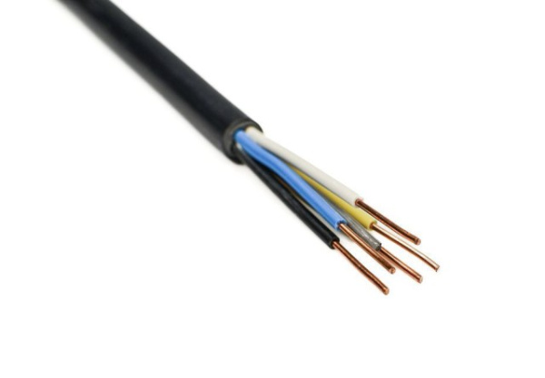 ВВГнг(А)-LS 5*1,5ок (N,PE)-0,66 (бухта 100м)кабель