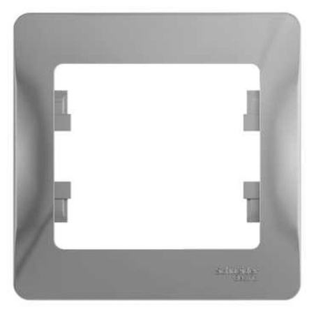 Рамка на 1 пост Schneider Electric Glossa GSL000301 Алюминий