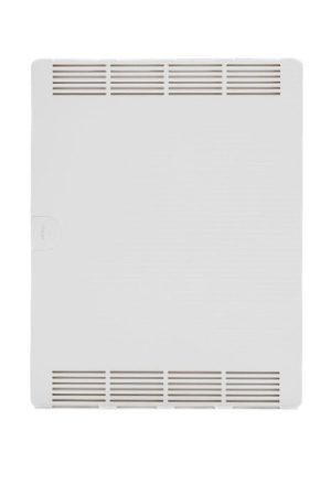 Щит открытой установки Multimedia (500х390х99), IP-40 // Hager - Golf (Белая дверь с перфорацией) фото в интернет-магазине БелЭлектрикМонтаж