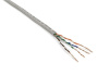 Кабель связи U/UTP,кат.5Е 4*2*24АWG solid,PVC, 305 м.ITK витая пара,серый